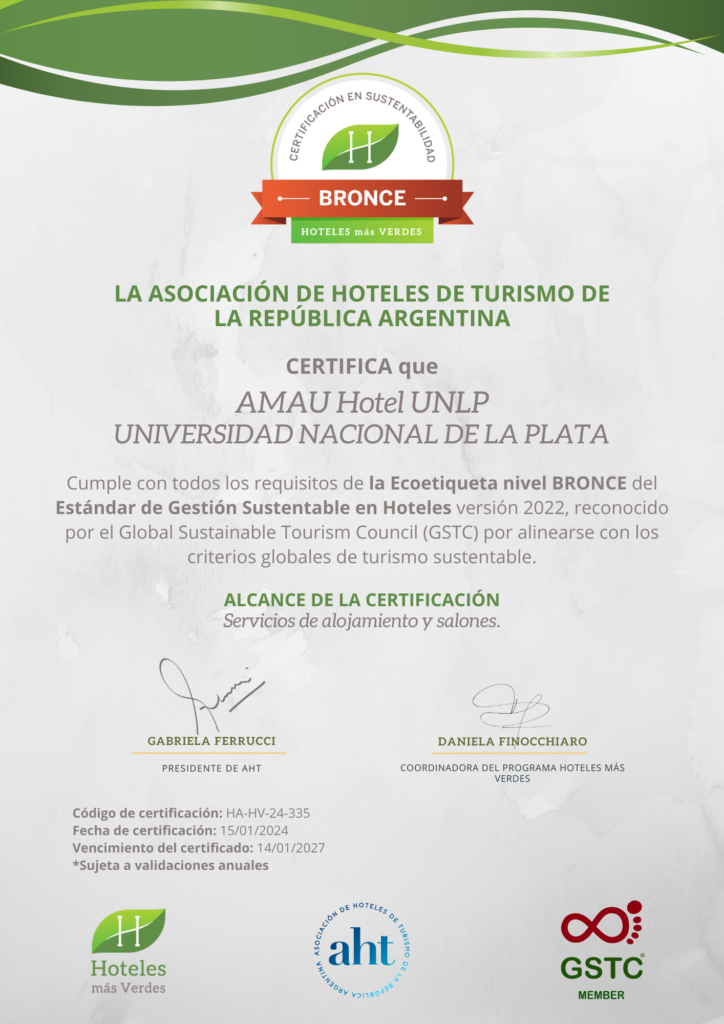 Certifiacdo de Sustentabillidad